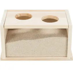 Banheira P/ Areia De Banho De Ratos/hamsters 20x12x12 Trixie #4 - 1040380098