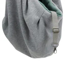 Junior -transport. Tiracolo "sling" 22x20x60cm cinza Trixie #2 - 1580090082