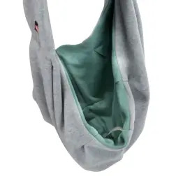 Junior -transport. Tiracolo "sling" 22x20x60cm cinza Trixie #9 - 1580090082