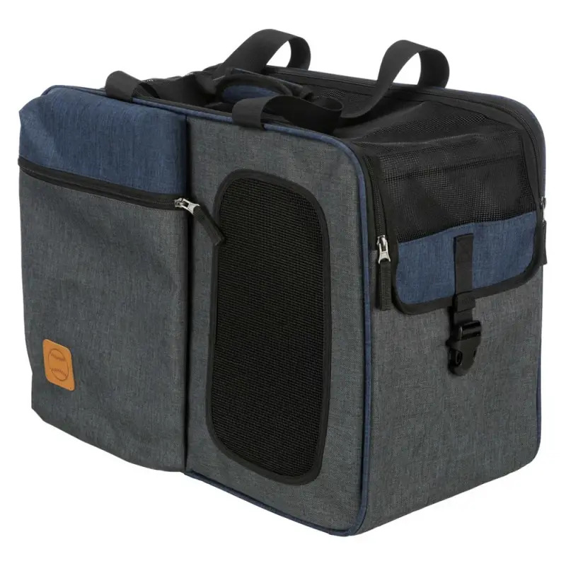 Mochila Transportadora "tara 2 Em 1" 25x38x50cm cinz Trixie