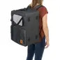 Mochila Transportadora "tara 2 Em 1" 25x38x50cm cinz Trixie