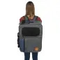 Mochila Transportadora "tara 2 Em 1" 25x38x50cm cinz Trixie