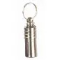 Identificador Metalico cromado/prateado P/ Caes Trixie