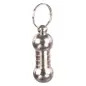 Identificador Metalico cromado/prateado P/ Caes Trixie