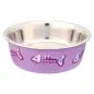 Gamela Inox/plastico P/ Gatos 0,25 Lt/ø 12 Cm . Trixie
