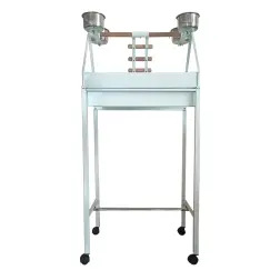 Suporte C/ Rodas Para Poleiro Papagaio Luso HT - 1040140284