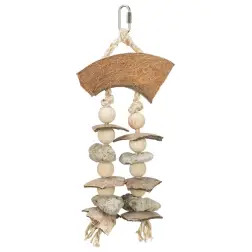 Brinquedo Natural Em Coco/conchas Do Mar - 35 Cm Trixie - 1040060542