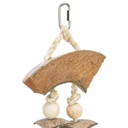 Brinquedo Natural Em Coco/conchas Do Mar - 35 Cm Trixie #1 - 1040060542