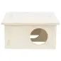 Abrigo Em Madeira C/ 2 Divisorias 20x10x20 Cm Trixie