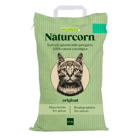 Wuapu Naturcorn - Litter Aglomerante De Milho 6lt  Diversas - 1050020071