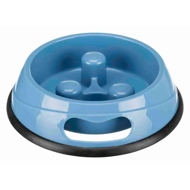 Gamela "slow Feed" Em Plastico 0,9 Lt / Ø 23 Cm Trixie