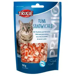 Snack Prémio Tuna Sandwiches 50gr para Gato Trixie - 1540260105