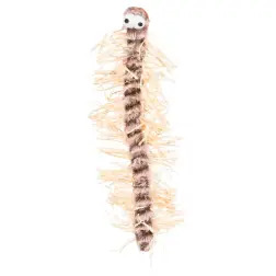 Centopeia Ruge-ruge Em Pelucia/fio De Papel - 33 Cm Trixie - 1040061070