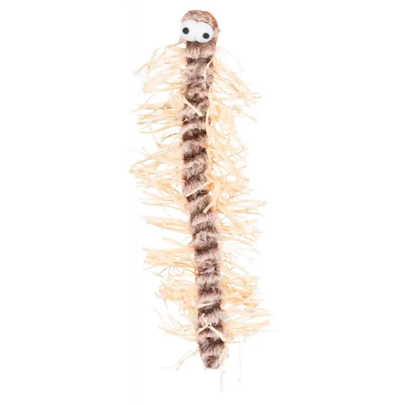 Centopeia Ruge-ruge Em Pelucia/fio De Papel - 33 Cm Trixie