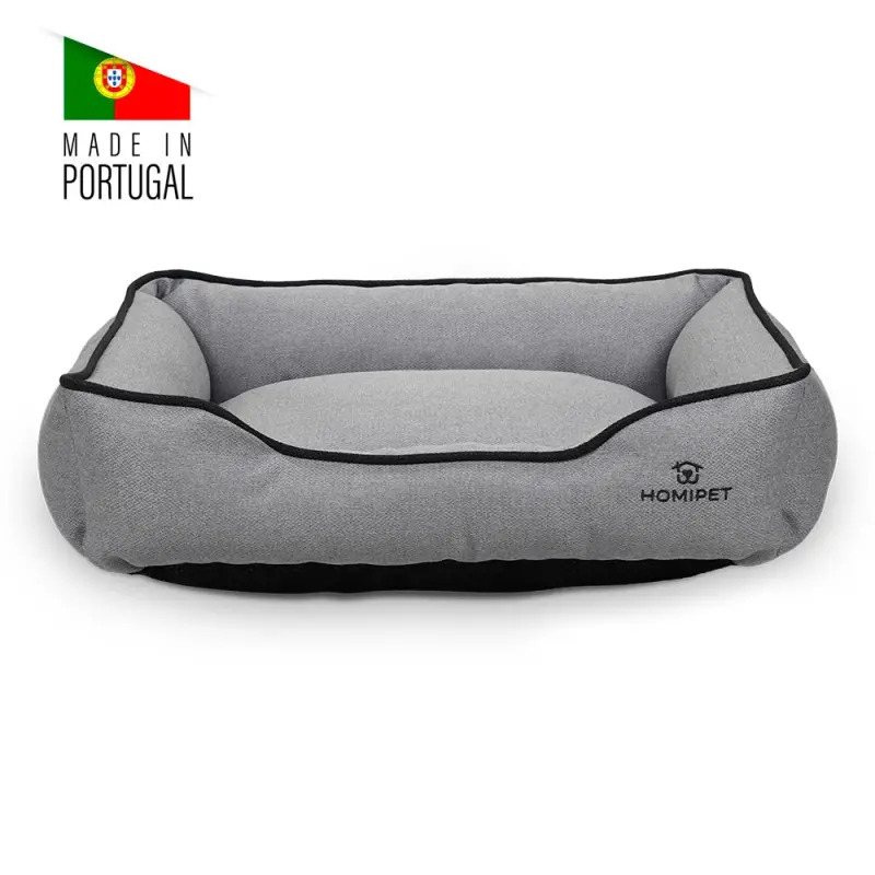 Cama "bucareste" 50x40x15 Cm cinza Homipet Cama "bucareste" 50x40x15 Cm cinza Homipet