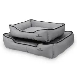 Cama "bucareste" 50x40x15 Cm cinza Homipet - 1040070361