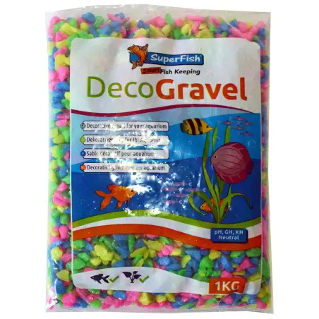 Areao Colorido neon Mix 1 Kg Superfish - 1040350175