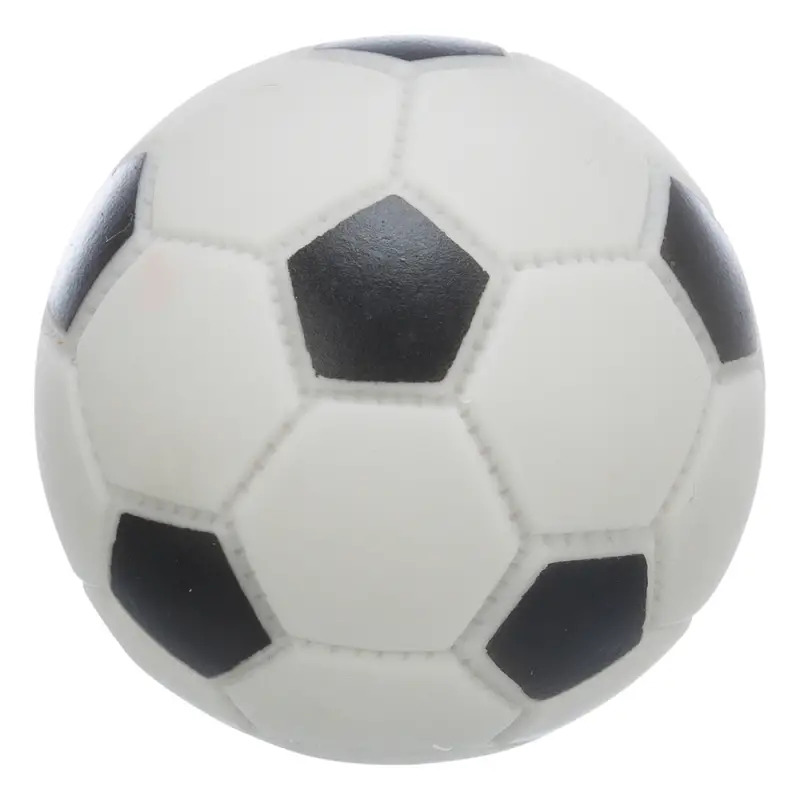Bola De Futebol Em Vinil C/ Som -