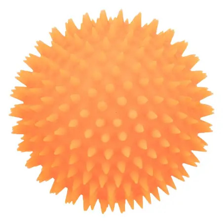 Bola "ouriço" Pequeno Em Vinil C/ Som - 7 Cm Trixie - 1040060837