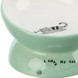 Gamela Elevada Em Ceramica P/gatos 0,15lt/ø 13 Cm sa Trixie #1 - 1040090808