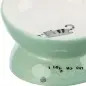 Gamela Elevada Em Ceramica P/gatos 0,15lt/ø 13 Cm sa Trixie