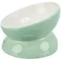 Gamela Elevada Em Ceramica P/gatos 0,15lt/ø 13 Cm sa Trixie