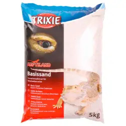 Reptil. Subst./areia De Base P/ Terrario 5 Kg branca Trixie - 1040350234