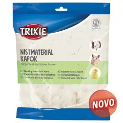 Fibras "kapok" P/ Ninho De Roedores 100 Gr creme Trixie - 1040400035