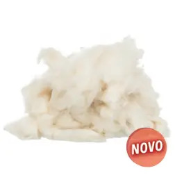 Fibras "kapok" P/ Ninho De Roedores 100 Gr creme Trixie - 1040400035