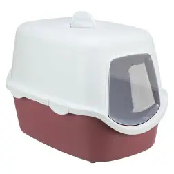 Toilete "vico" C/ Porta P/ Gatos lilas/branco Trixie - 1050130016