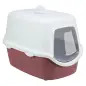Toilete "vico" C/ Porta P/ Gatos lilas/branco Trixie