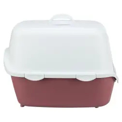 Toilete "vico" C/ Porta P/ Gatos lilas/branco Trixie - 1050130016