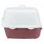 Toilete "vico" C/ Porta P/ Gatos lilas/branco Trixie