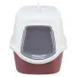Toilete "vico" C/ Porta P/ Gatos lilas/branco Trixie