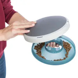 Gamela "rocking Slow Feed" Plastico 0,5lt/ø23cm cinz Trixie #2 - 1040090622