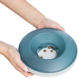 Gamela "rocking Slow Feed" Plastico 0,5lt/ø23cm cinz Trixie #6 - 1040090622