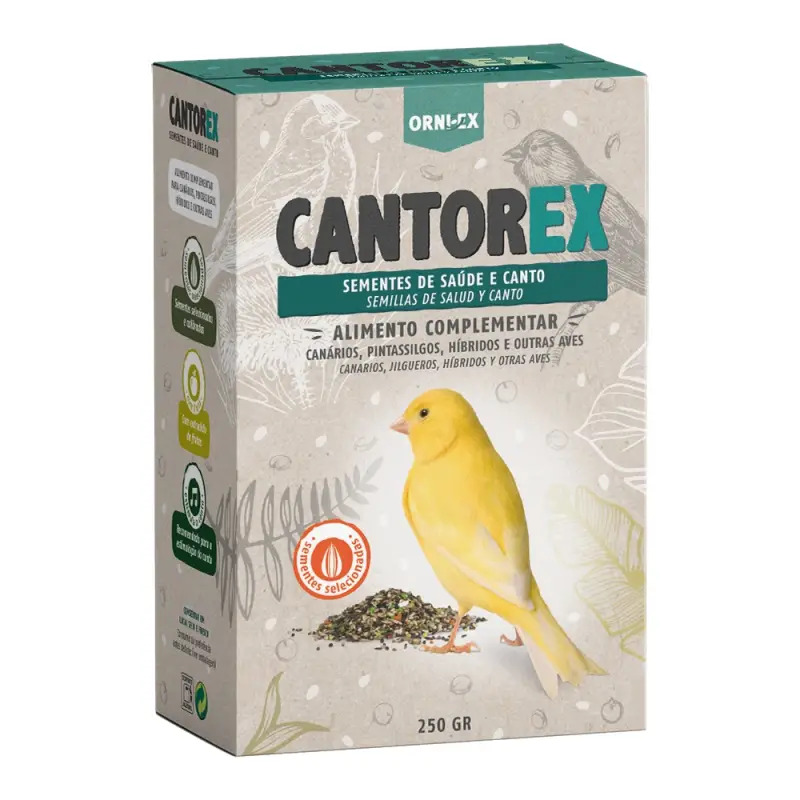 Cantorex - Sementes Saude/canto 250 Gr EX