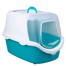 Toilete "vico Open Top" Para Gatos turquesa/branco Trixie - 1040380036