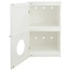 Casa P/ Gatos C/ 2 Andares P/ Wc mdf 53x90x58 Cm b Trixie #3 - 1040380104