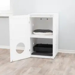 Casa P/ Gatos C/ 2 Andares P/ Wc mdf 53x90x58 Cm b Trixie #6 - 1040380104