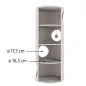 Cat Tower Edoardo 40 Cm castanho/creme Trixie
