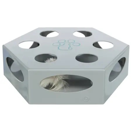 Jogo "turning Feather" P/ Gatos - Ø 22 Cm cinzento Trixie - 1040061395