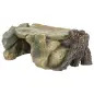 Decor. P/ Aquario - Plataforma Rochosa C/ Tronco 25 C Trixie