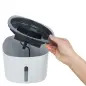 Bebedouro/fonte "flower" 2 Lt branco/cinza Trixie