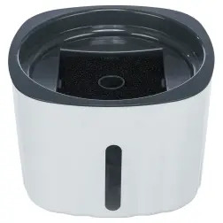 Bebedouro/fonte "flower" 2 Lt branco/cinza Trixie #8 - 1040090381