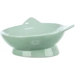 Gamela Elevada Em Ceramica "viviana" 0,15 Lt/ø14 Cm  Trixie #1 - 1040090805