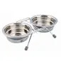 Gamela Dupla C/  Protecçoes Em Silicone 2x0,25 Lt / Ø Trixie