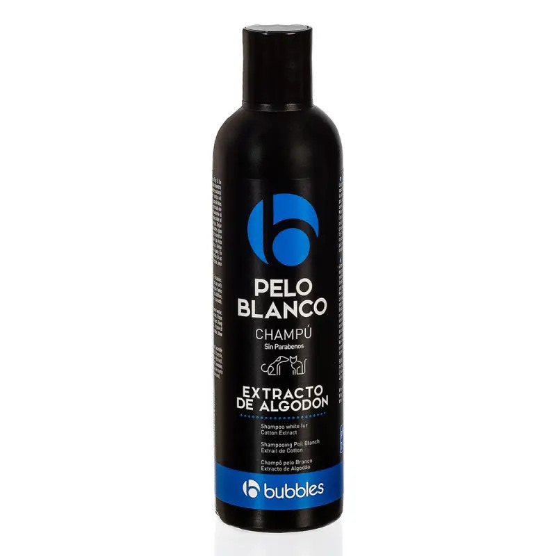 Bubbles - Shampoo Pelo Branco extrato Algodao 250 Bubbles Bubbles - Shampoo Pelo Branco extrato Algodao 250 Bubbles