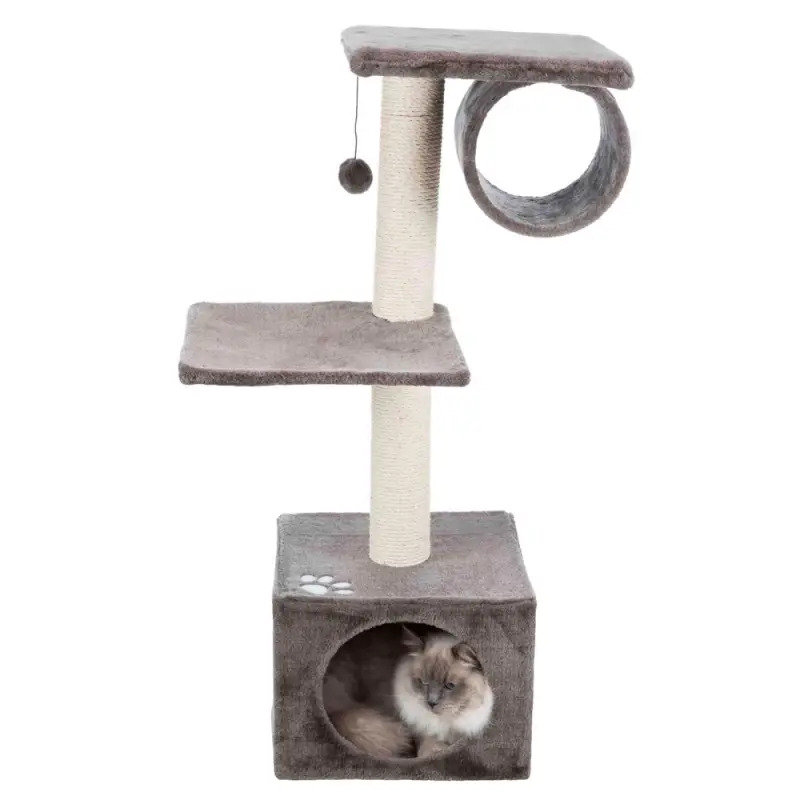 Trepador "san Fernando" P/ Gatos cinzento Platina Trixie Trepador "san Fernando" P/ Gatos cinzento Platina Trixie