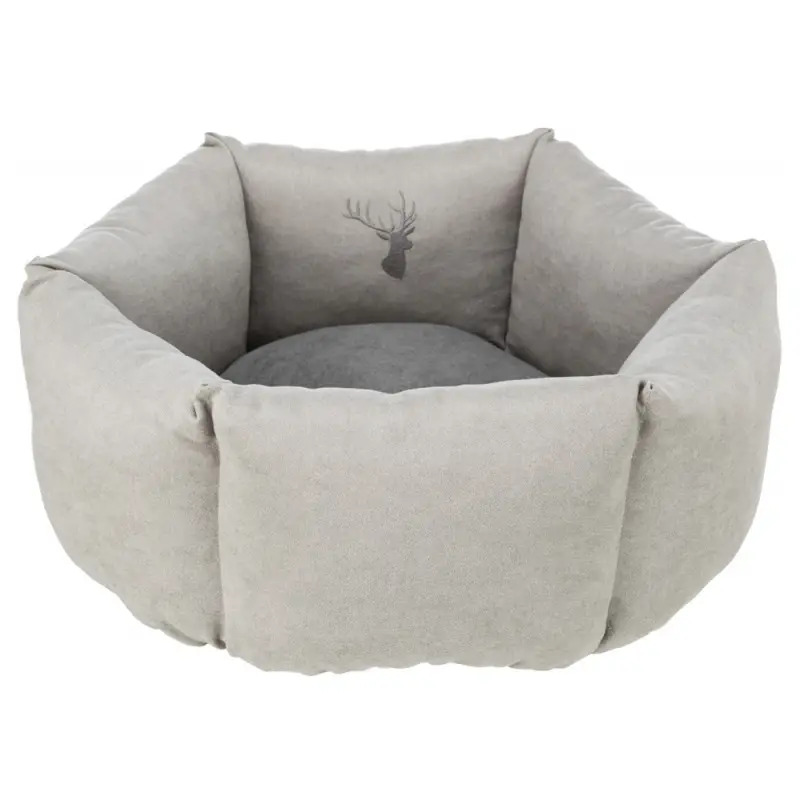 Cama Redonda "leni" Ø 55 Cm areia/cinza Trixie